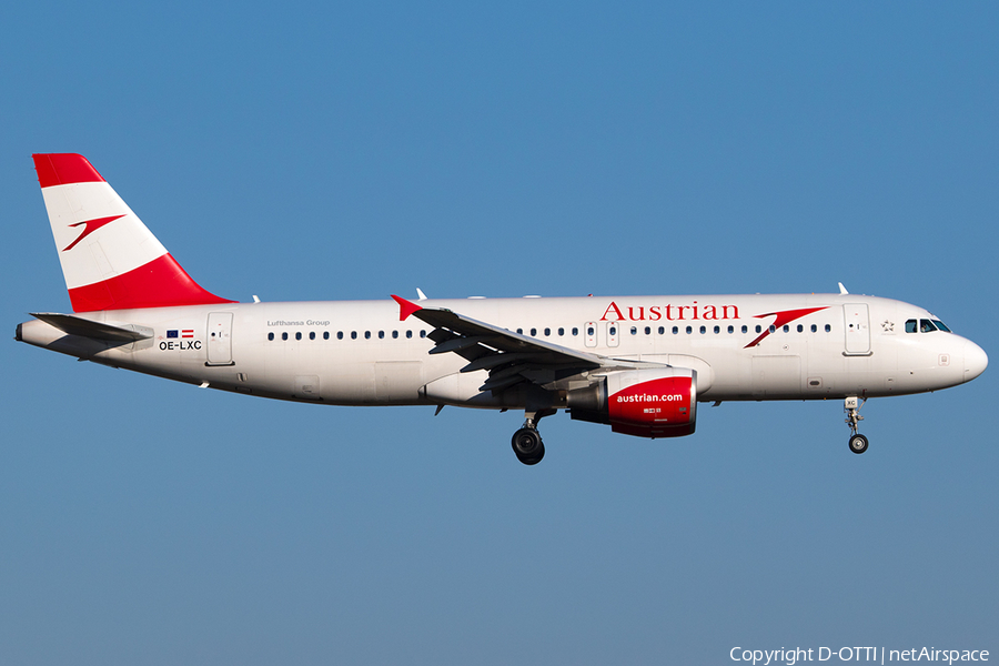 Austrian Airlines Airbus A320-216 (OE-LXC) | Photo 224182