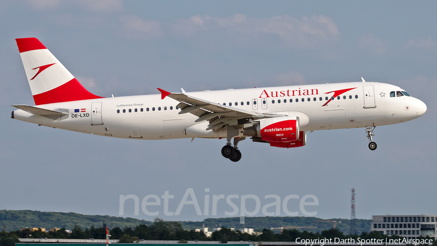 Austrian Airlines Airbus A320-216 (OE-LXD) | Photo 362008