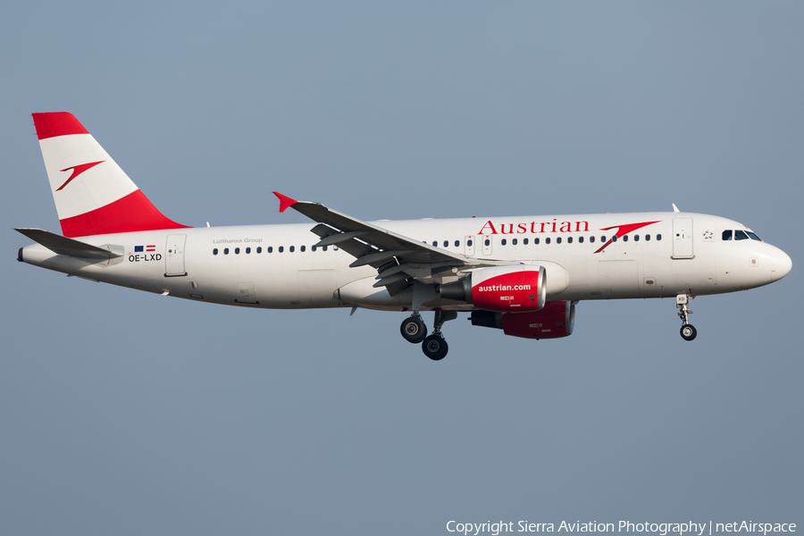 Austrian Airlines Airbus A320-216 (OE-LXD) | Photo 327532
