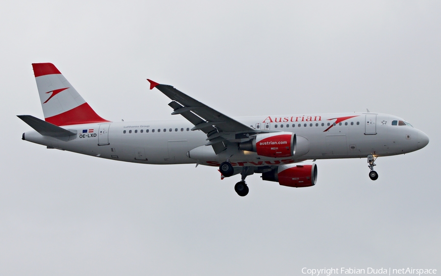 Austrian Airlines Airbus A320-216 (OE-LXD) | Photo 312417