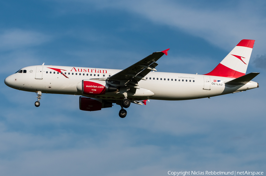 Austrian Airlines Airbus A320-216 (OE-LXD) | Photo 328775