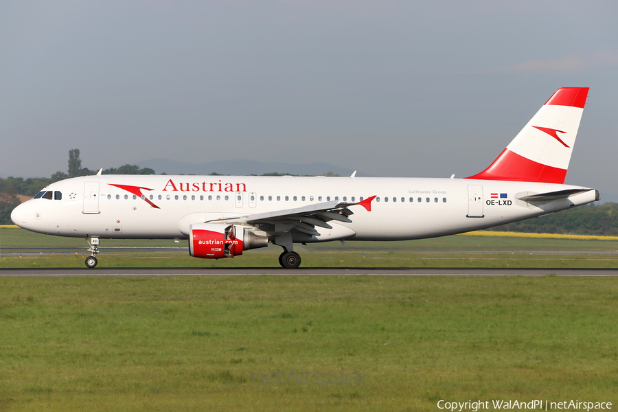 Austrian Airlines Airbus A320-216 (OE-LXD) | Photo 509151