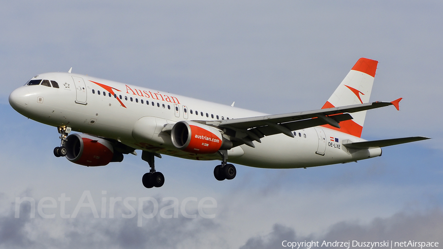 Austrian Airlines Airbus A320-216 (OE-LXE) | Photo 544599