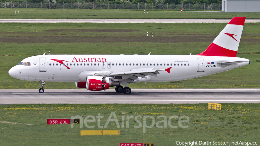 Austrian Airlines Airbus A320-216 (OE-LXE) | Photo 263355