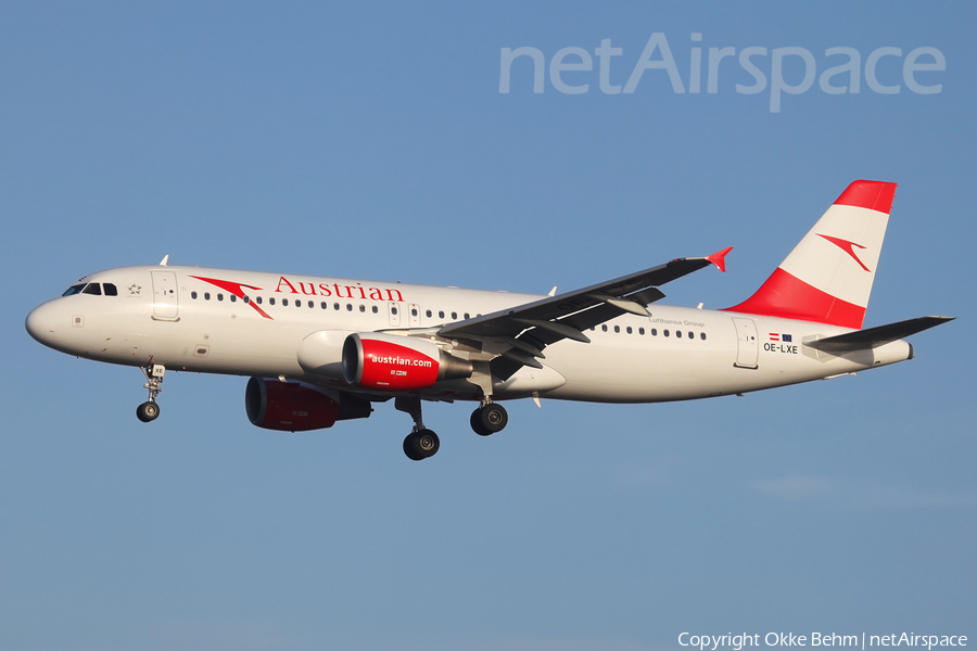 Austrian Airlines Airbus A320-216 (OE-LXE) | Photo 221053
