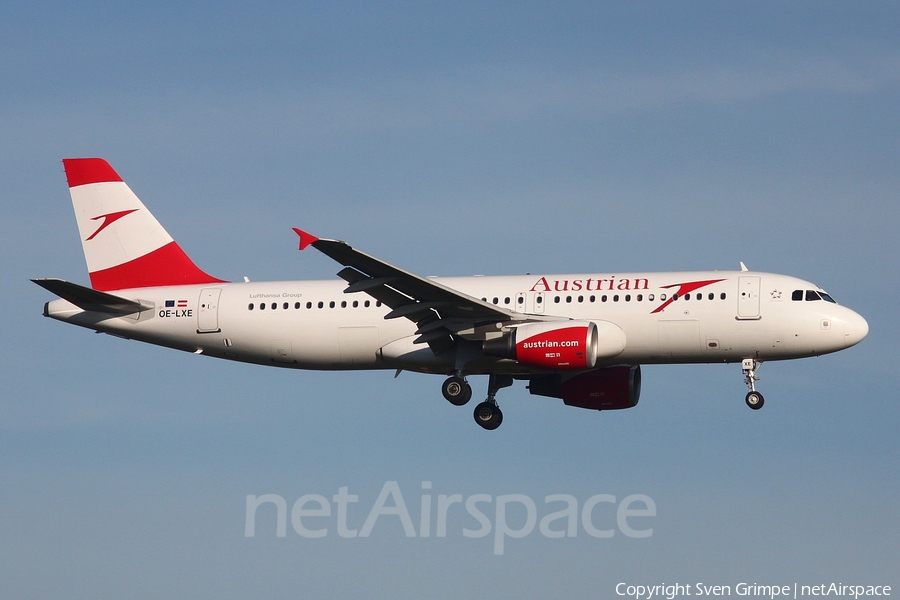 Austrian Airlines Airbus A320-216 (OE-LXE) | Photo 248023