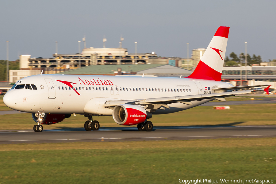Austrian Airlines Airbus A320-216 (OE-LXE) | Photo 267355