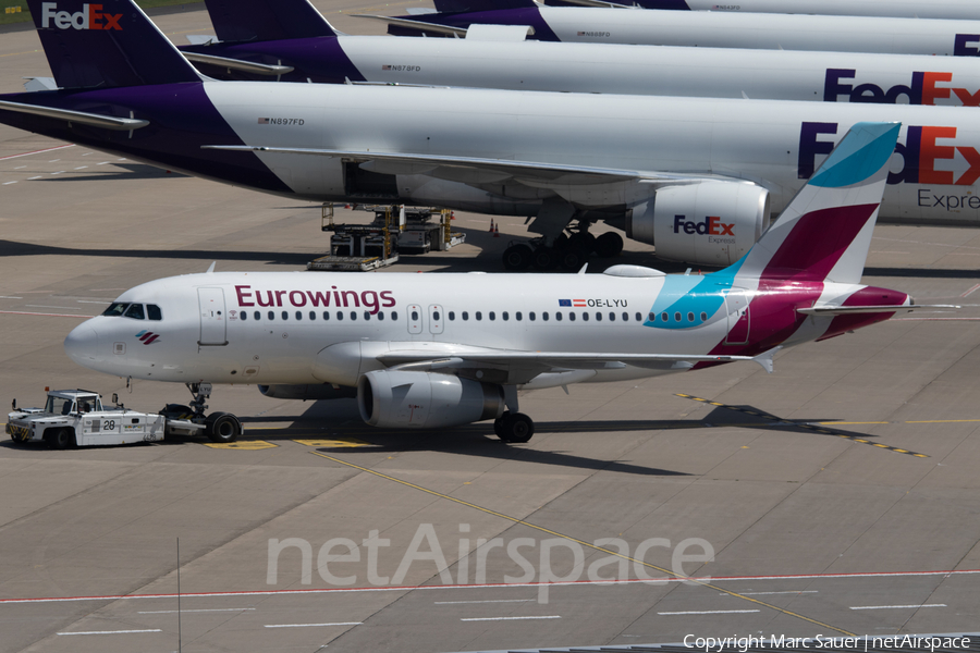 Eurowings Europe Airbus A319-132 (OE-LYU) | Photo 325244