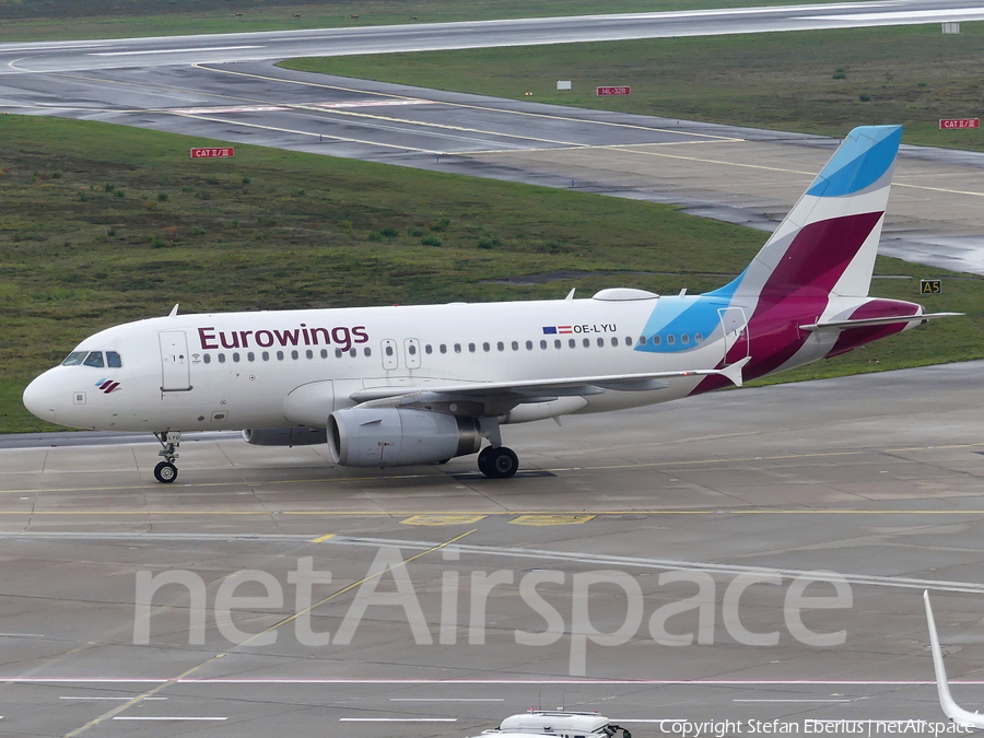 Eurowings Europe Airbus A319-132 (OE-LYU) | Photo 357647