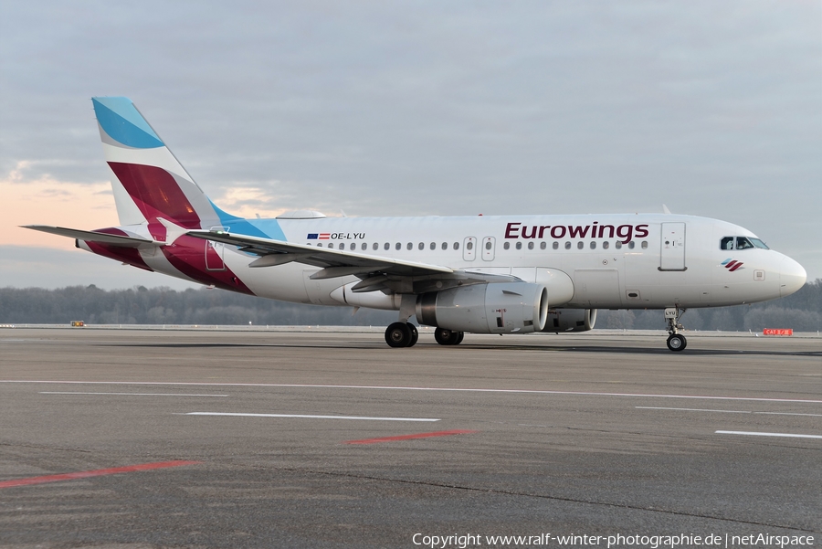 Eurowings Europe Airbus A319-132 (OE-LYU) | Photo 434289