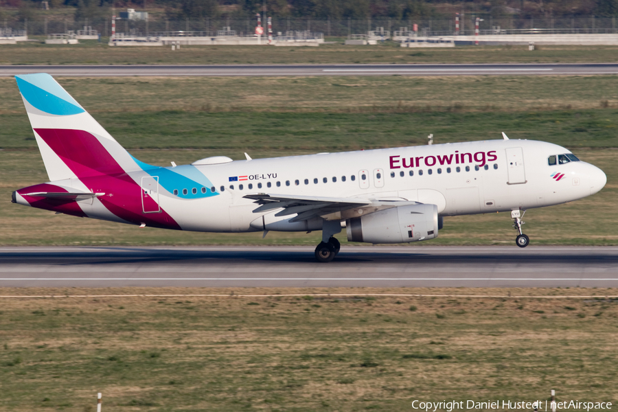 Eurowings Europe Airbus A319-132 (OE-LYU) | Photo 425660