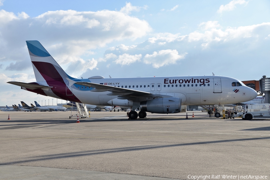Eurowings Europe Airbus A319-132 (OE-LYV) | Photo 312216