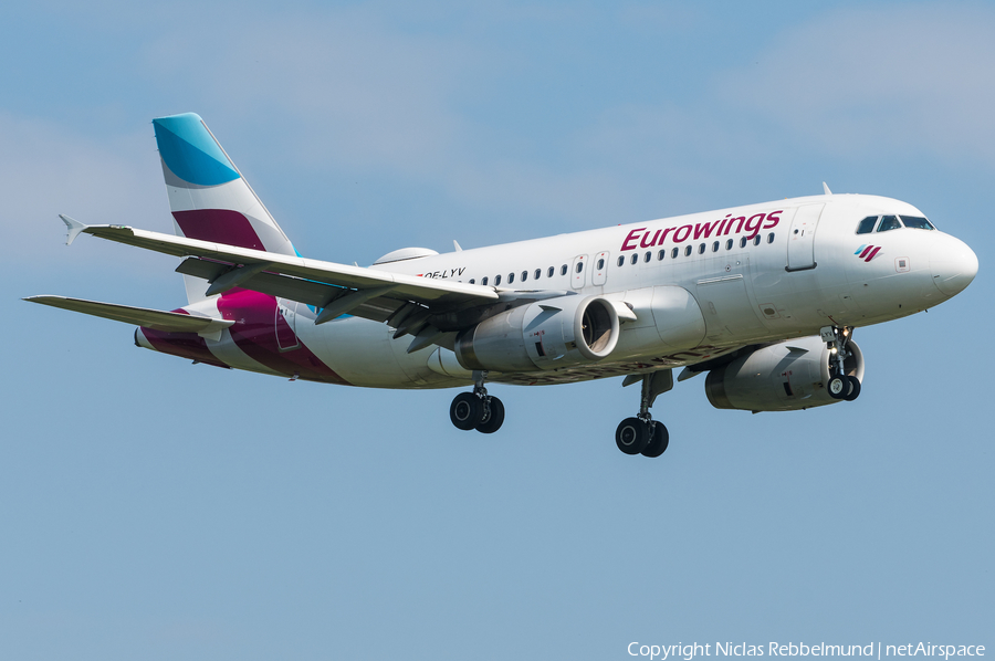 Eurowings Europe Airbus A319-132 (OE-LYV) | Photo 330999