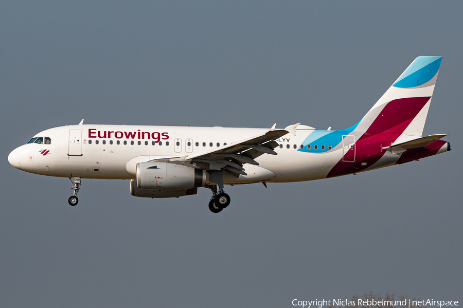 Eurowings Europe Airbus A319-132 (OE-LYV) | Photo 434457