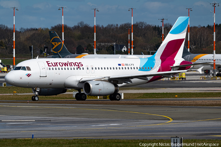 Eurowings Europe Airbus A319-132 (OE-LYV) | Photo 441631