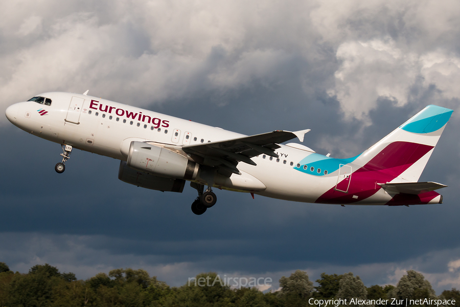 Eurowings Europe Airbus A319-132 (OE-LYV) | Photo 467826