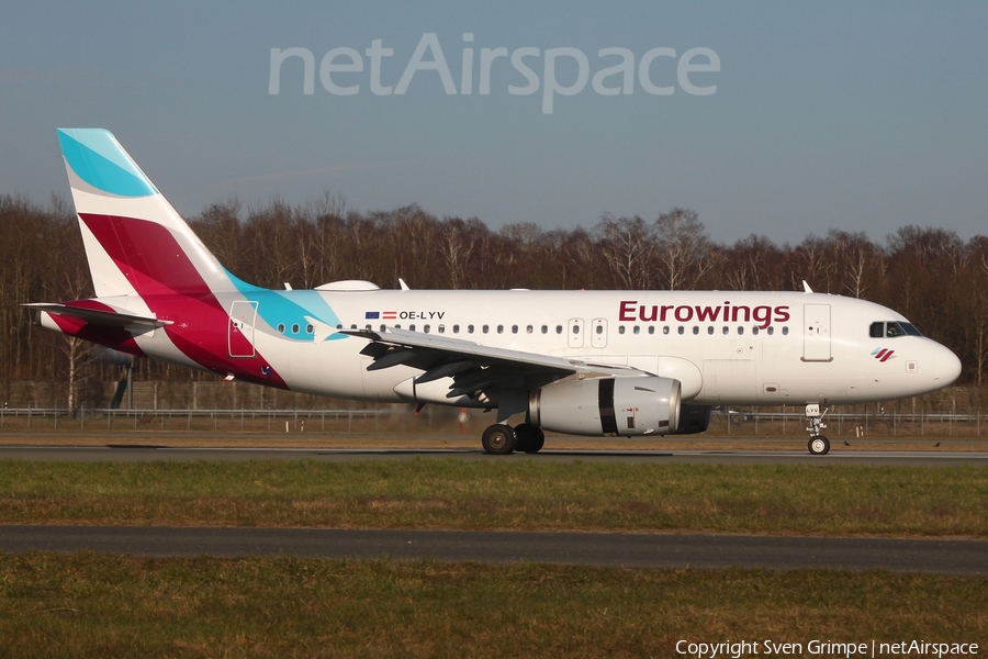 Eurowings Europe Airbus A319-132 (OE-LYV) | Photo 502134