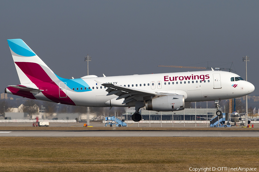 Eurowings Europe Airbus A319-132 (OE-LYV) | Photo 233186