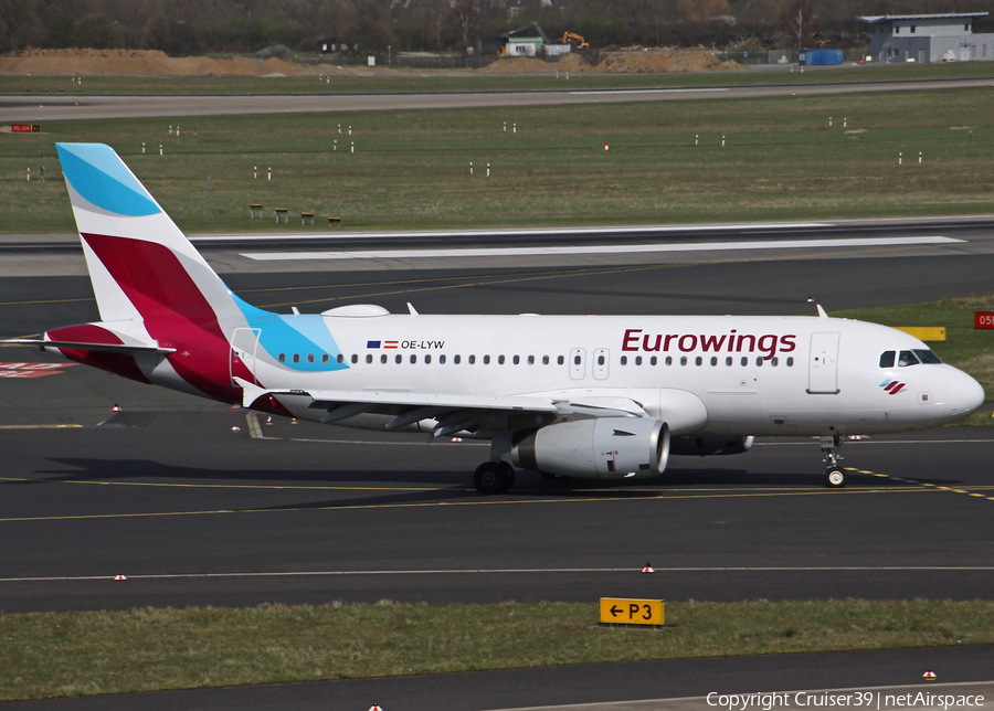 Eurowings Europe Airbus A319-132 (OE-LYW) | Photo 270318