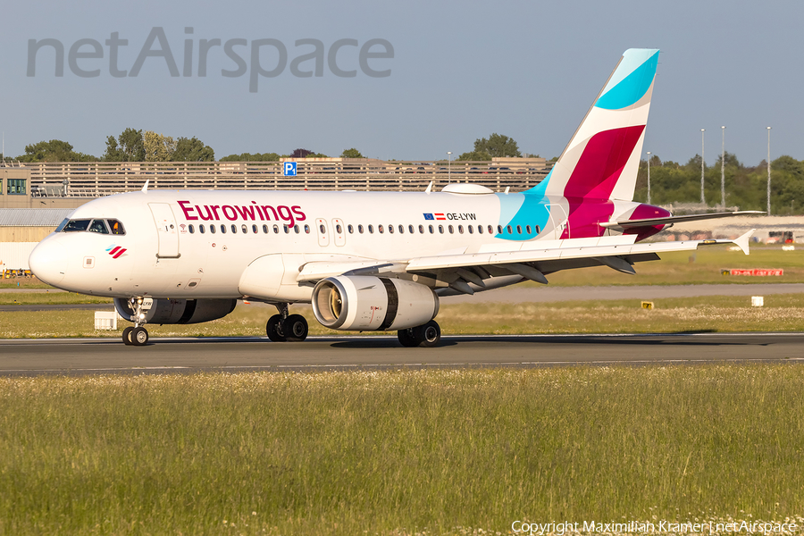 Eurowings Europe Airbus A319-132 (OE-LYW) | Photo 521884