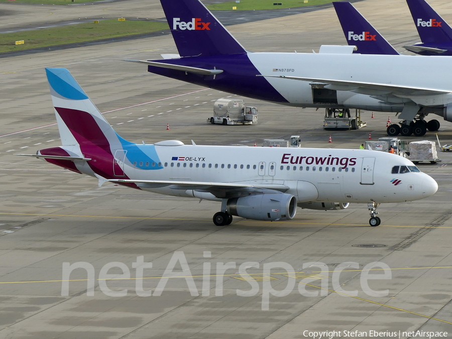 Eurowings Europe Airbus A319-132 (OE-LYX) | Photo 537403