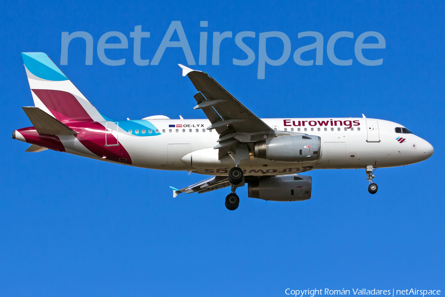 Eurowings Europe Airbus A319-132 (OE-LYX) | Photo 430750