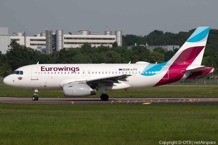 Eurowings Europe Airbus A319-132 (OE-LYY) | Photo 243614