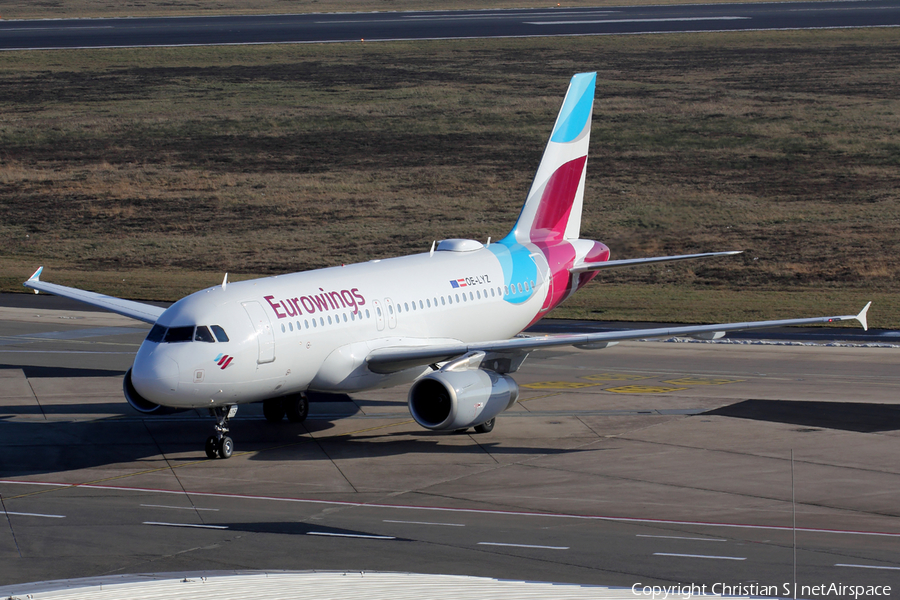 Eurowings Europe Airbus A319-132 (OE-LYZ) | Photo 222603