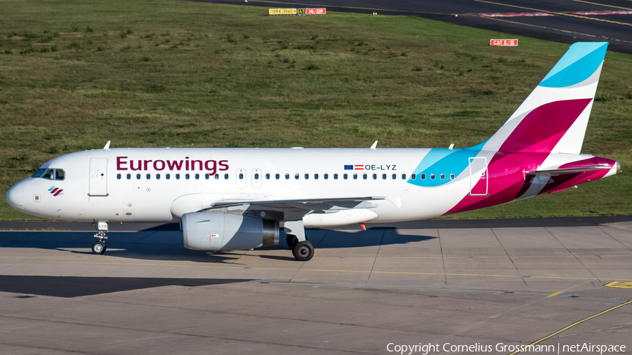 Eurowings Europe Airbus A319-132 (OE-LYZ) | Photo 423118