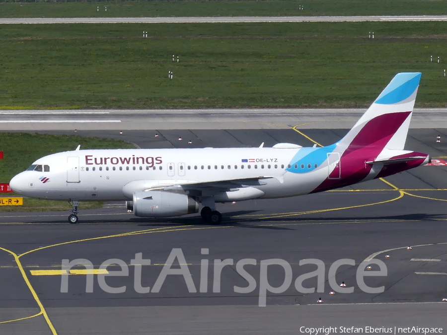 Eurowings Europe Airbus A319-132 (OE-LYZ) | Photo 444392