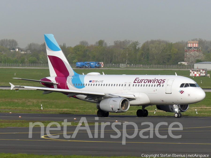 Eurowings Europe Airbus A319-132 (OE-LYZ) | Photo 504160