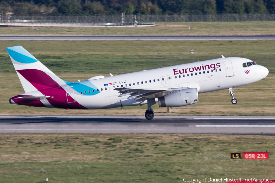 Eurowings Europe Airbus A319-132 (OE-LYZ) | Photo 532981