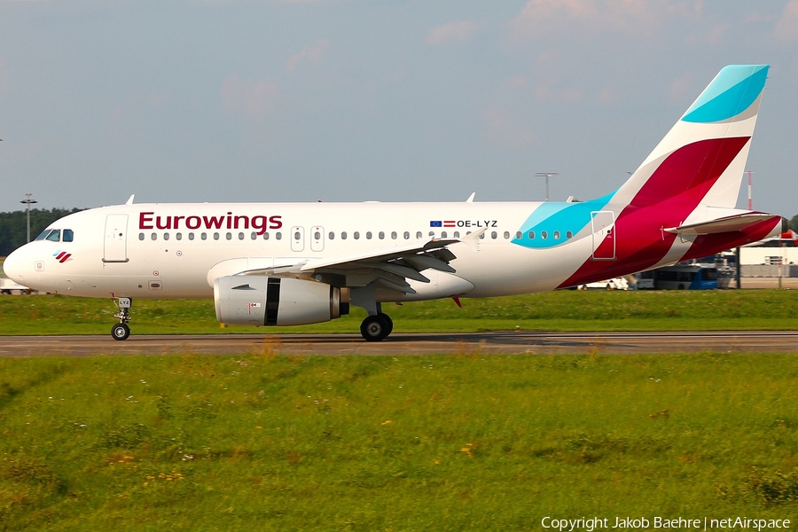 Eurowings Europe Airbus A319-132 (OE-LYZ) | Photo 194667