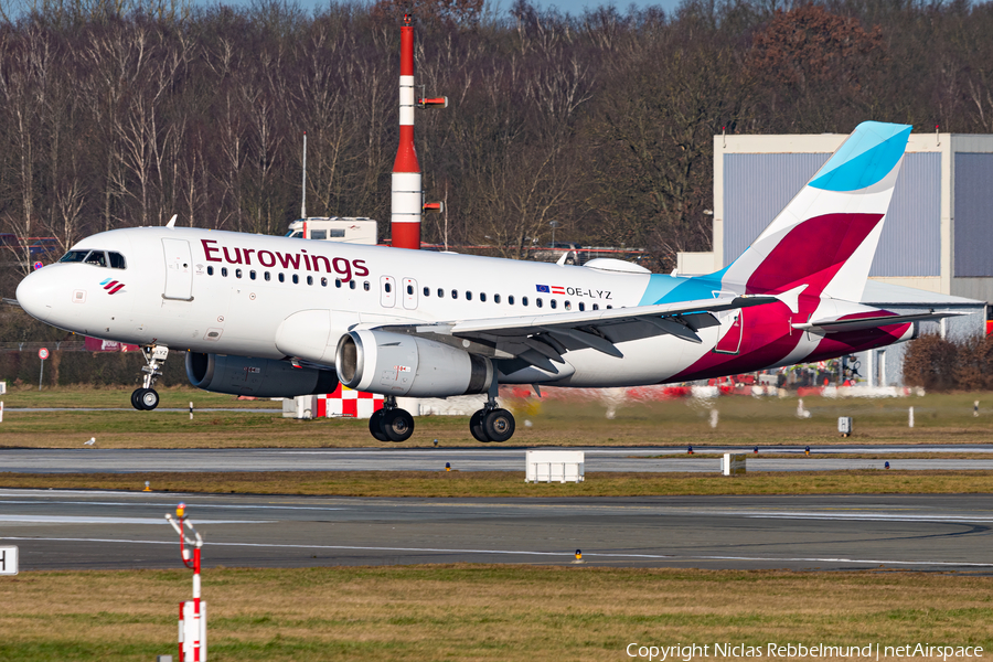 Eurowings Europe Airbus A319-132 (OE-LYZ) | Photo 491523