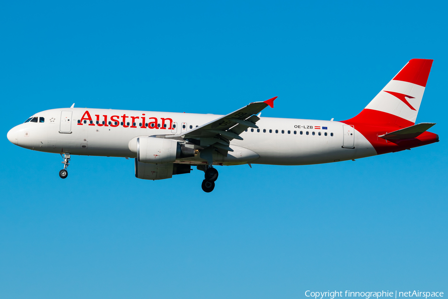 Austrian Airlines Airbus A320-214 (OE-LZB) | Photo 477367