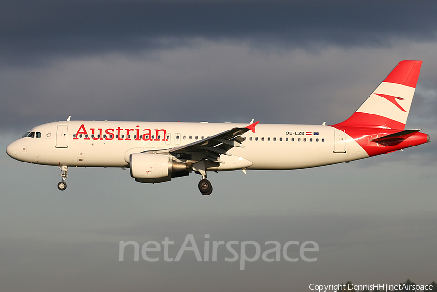 Austrian Airlines Airbus A320-214 (OE-LZB) | Photo 475836