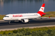 Austrian Airlines Airbus A320-214 (OE-LZC) at  Corfu - International, Greece