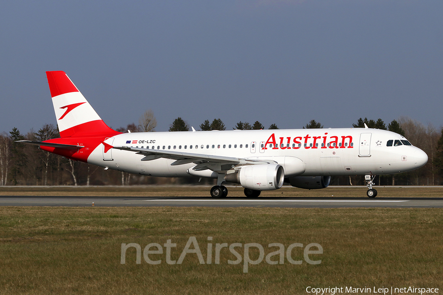 Austrian Airlines Airbus A320-214 (OE-LZC) | Photo 502241