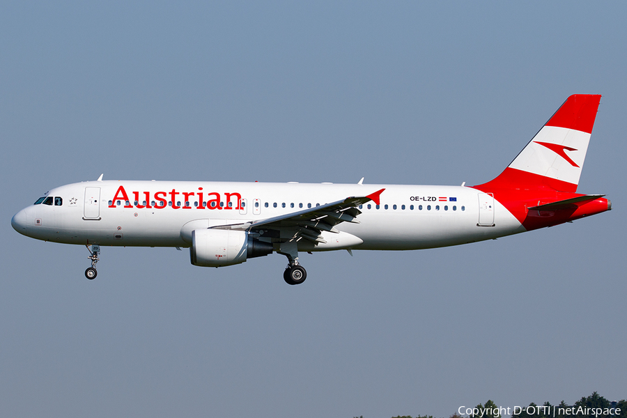 Austrian Airlines Airbus A320-214 (OE-LZD) | Photo 453221