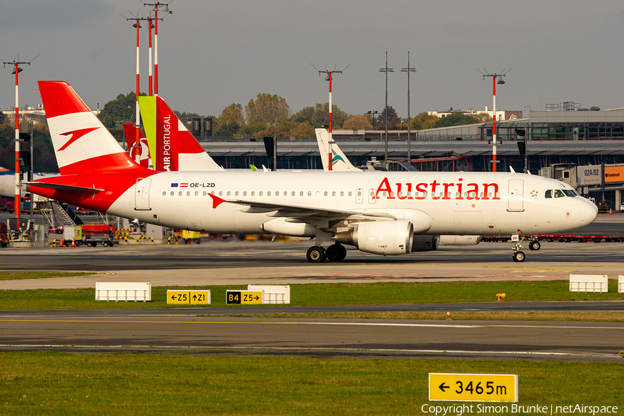 Austrian Airlines Airbus A320-214 (OE-LZD) | Photo 543153