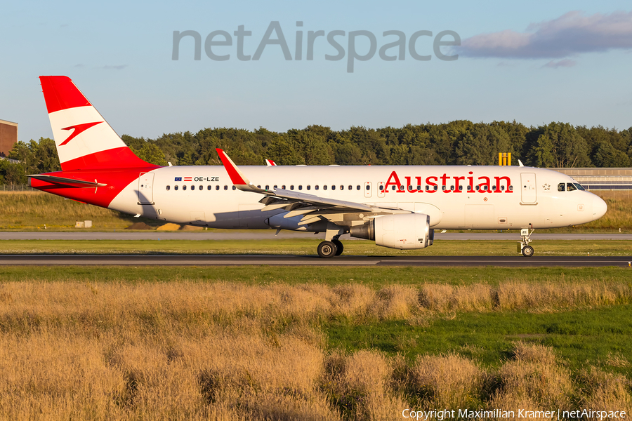 Austrian Airlines Airbus A320-214 (OE-LZE) | Photo 521939