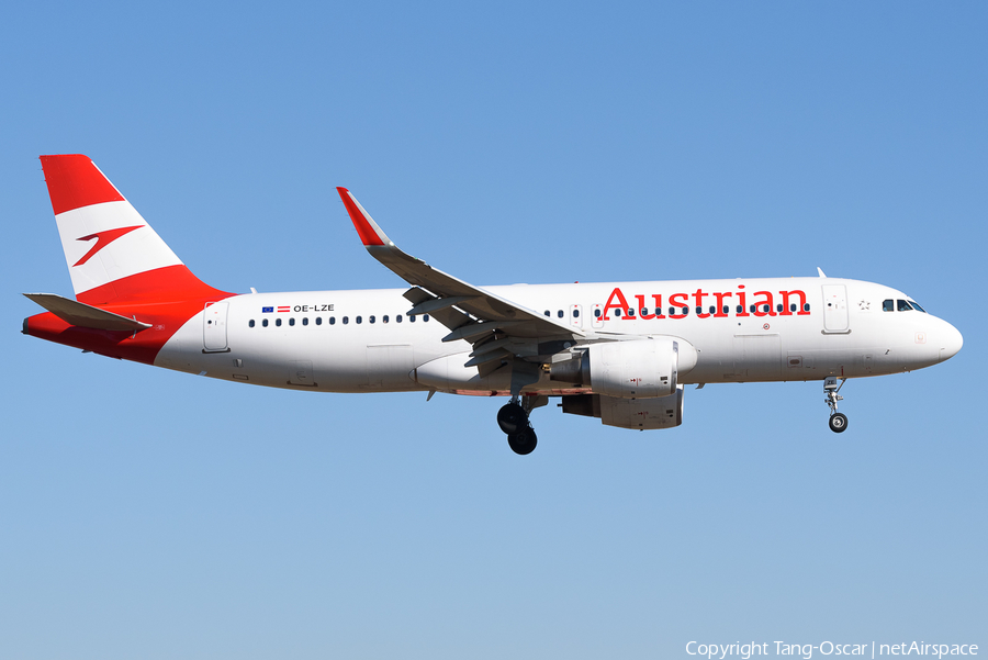Austrian Airlines Airbus A320-214 (OE-LZE) | Photo 500002