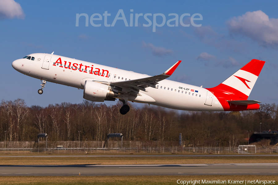 Austrian Airlines Airbus A320-214 (OE-LZF) | Photo 521321