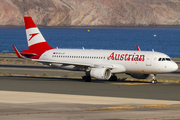 Austrian Airlines Airbus A320-214 (OE-LZF) at  Gran Canaria, Spain