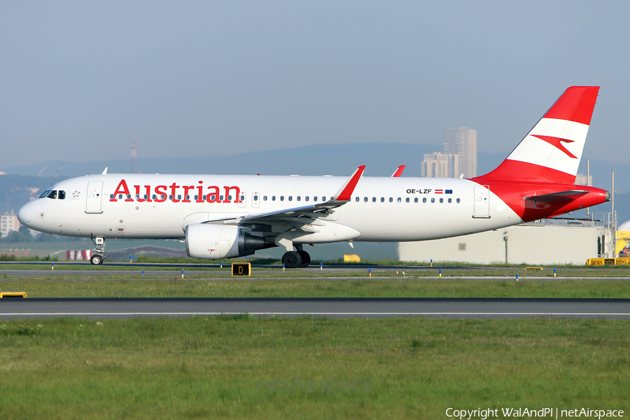 Austrian Airlines Airbus A320-214 (OE-LZF) | Photo 509156