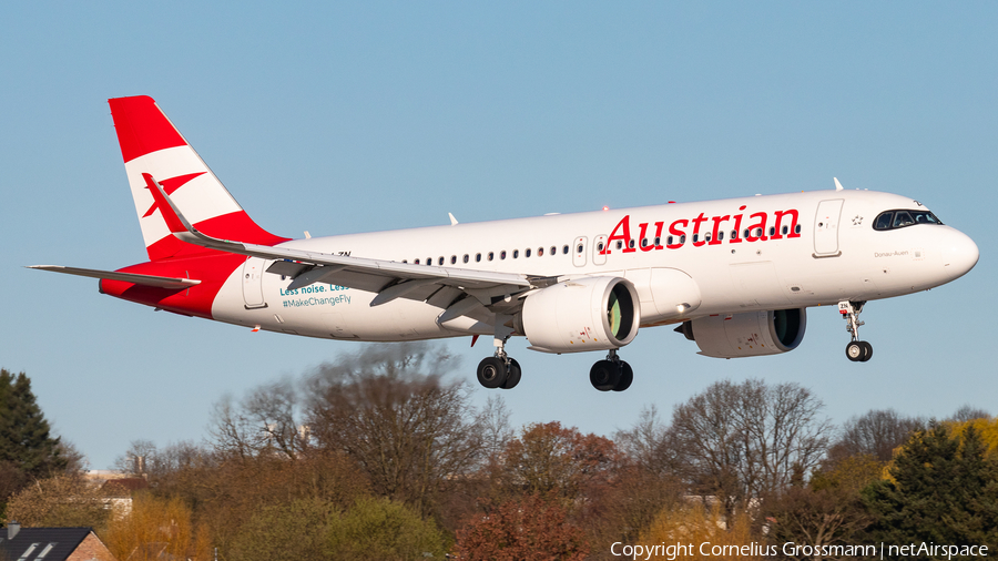 Austrian Airlines Airbus A320-271N (OE-LZN) | Photo 676731