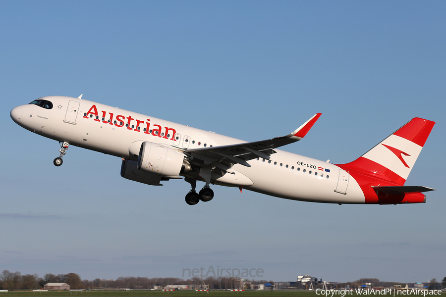 Austrian Airlines Airbus A320-271N (OE-LZO) | Photo 562768