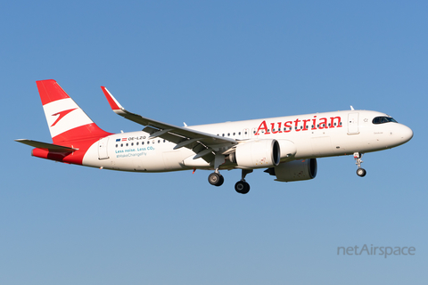 Austrian Airlines Airbus A320-271N (OE-LZQ) at  Amsterdam - Schiphol, Netherlands