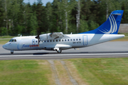 Finncomm Airlines ATR 42-500 (OH-ATD) at  Gdansk - Lech Walesa, Poland