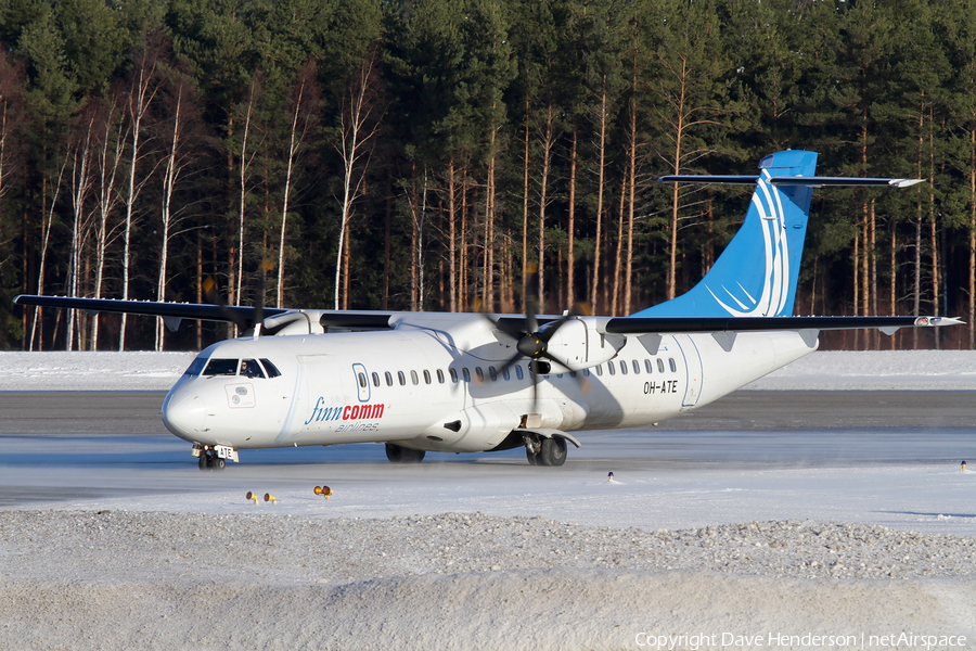 Finncomm Airlines ATR 72-500 (OH-ATE) | Photo 3263